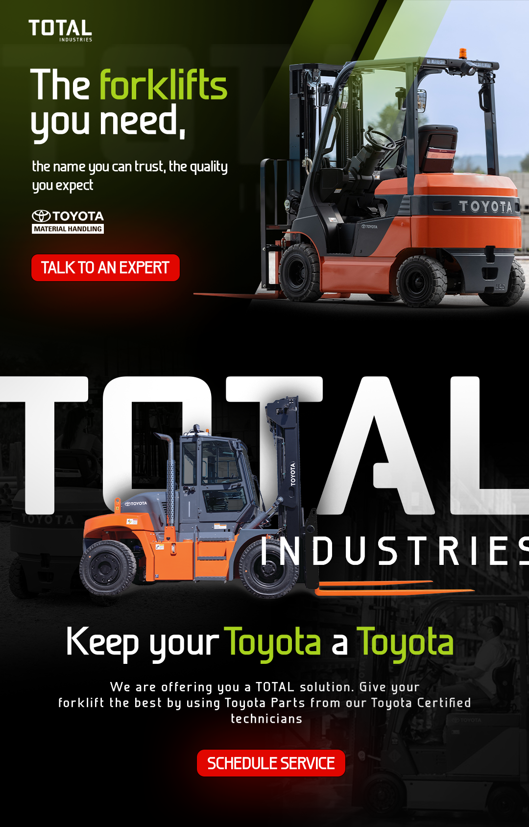 creative digital agency awareness campaign for Toyota e-blast design